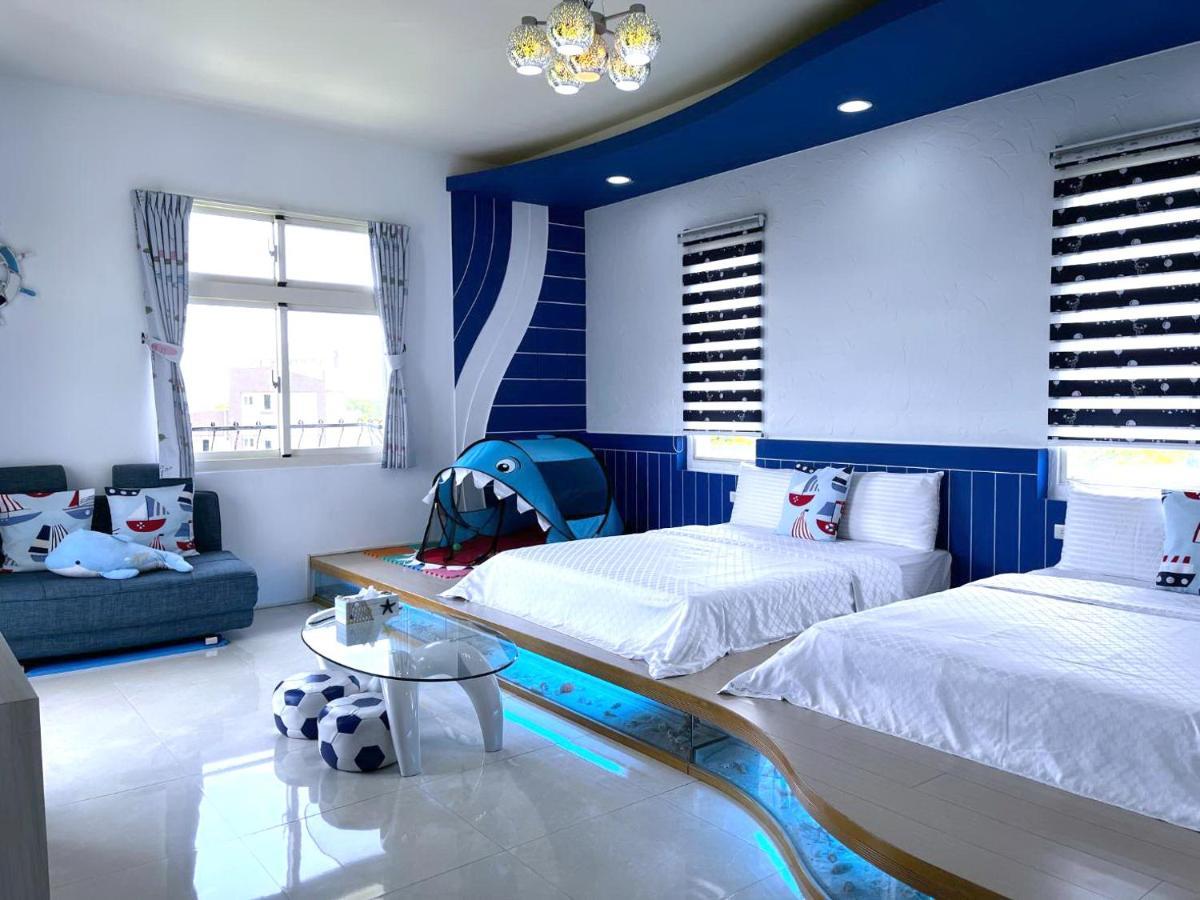 Fish House 宜蘭獨棟別墅 戲水池 生態diy 安農溪自行車 Apartment Dongshan  Luaran gambar