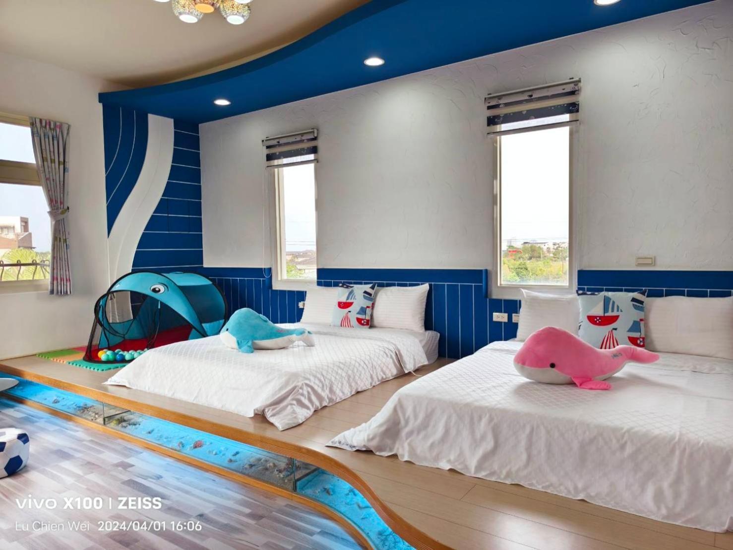 Fish House 宜蘭獨棟別墅 戲水池 生態diy 安農溪自行車 Apartment Dongshan  Luaran gambar