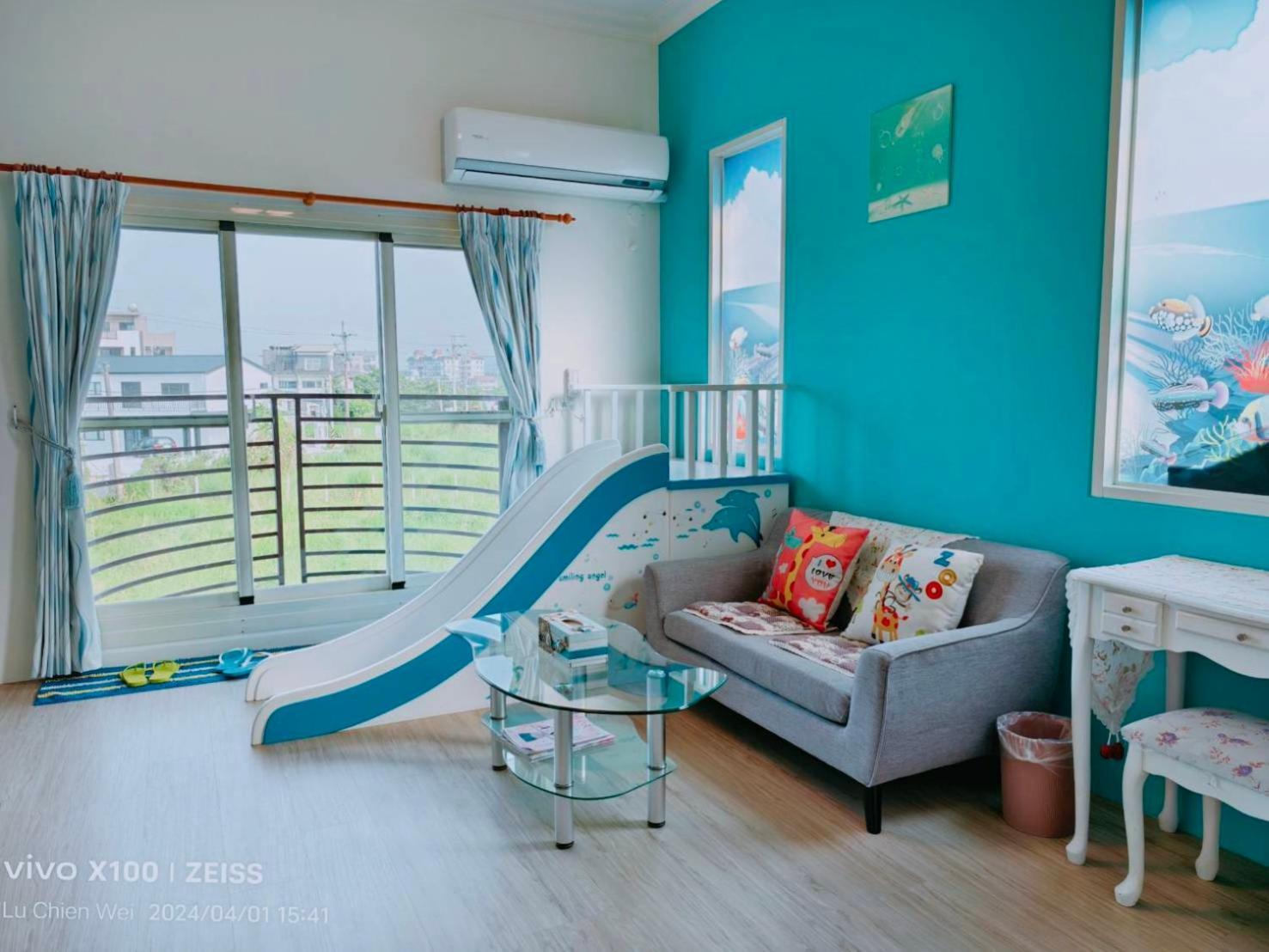 Fish House 宜蘭獨棟別墅 戲水池 生態diy 安農溪自行車 Apartment Dongshan  Luaran gambar